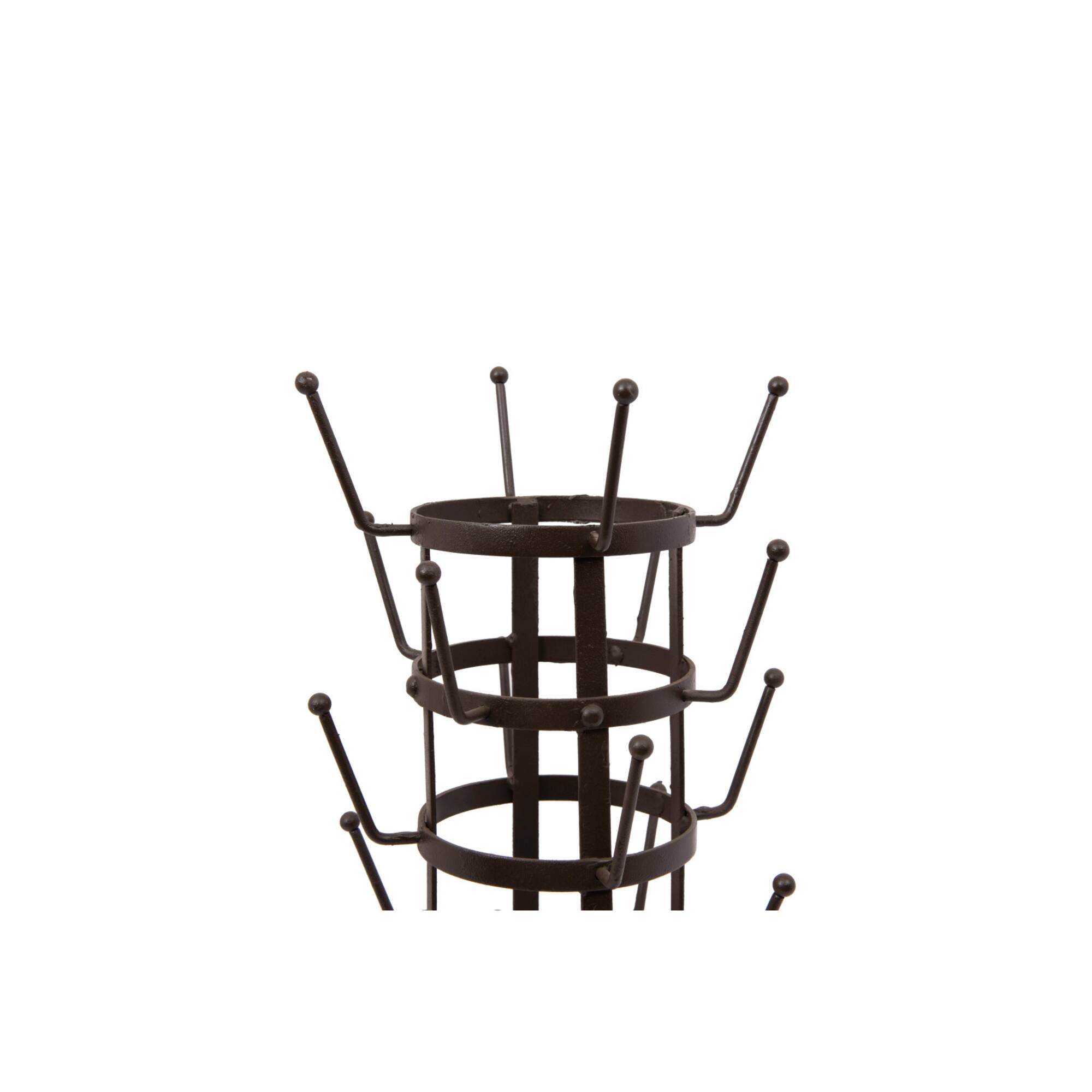 Hello Honey® 24 Hook Metal Bottle & Mug Holder